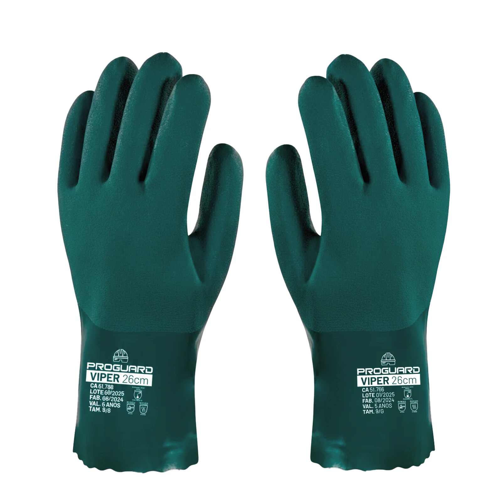 PROGUARD - Luva PVC VIPER - Detalhe